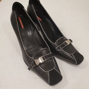 Prada kitten heels shoes vintage